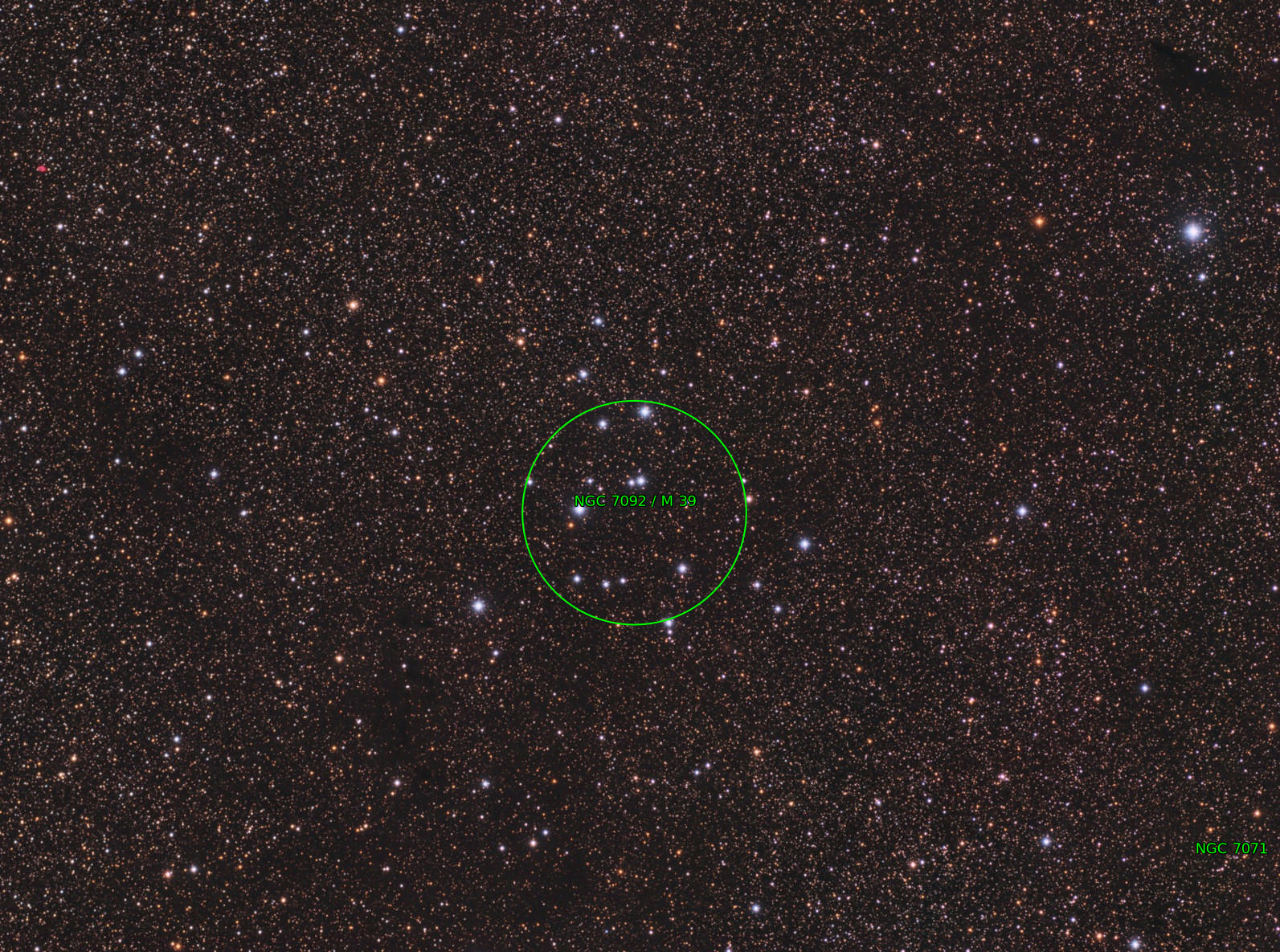 Sternkarten-Overlay (Astrometry.net)
