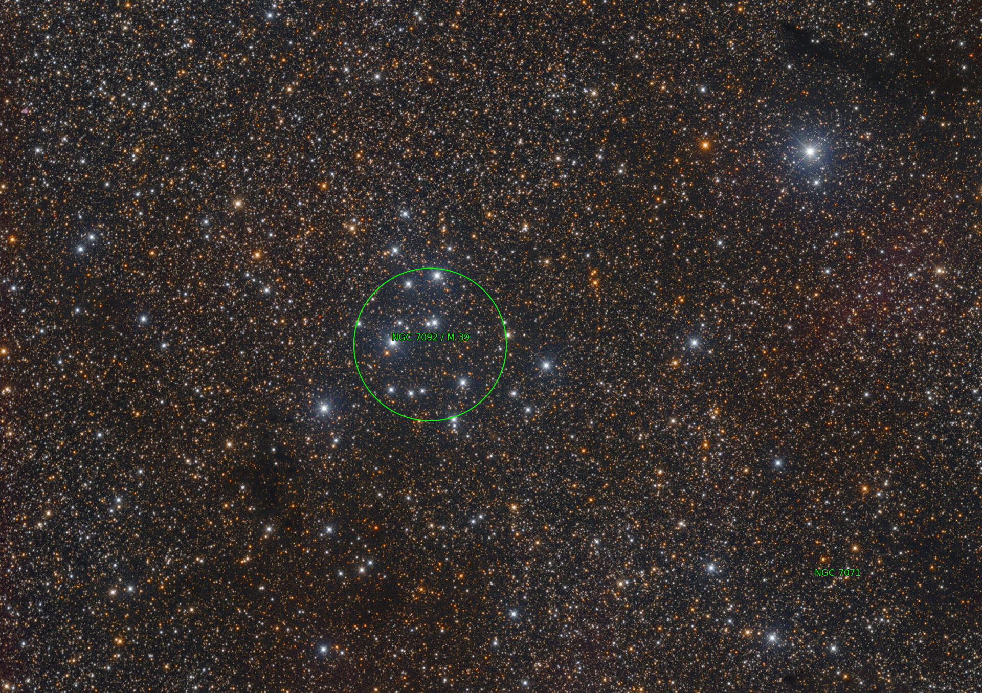 Sternkarten-Overlay (Astrometry.net)