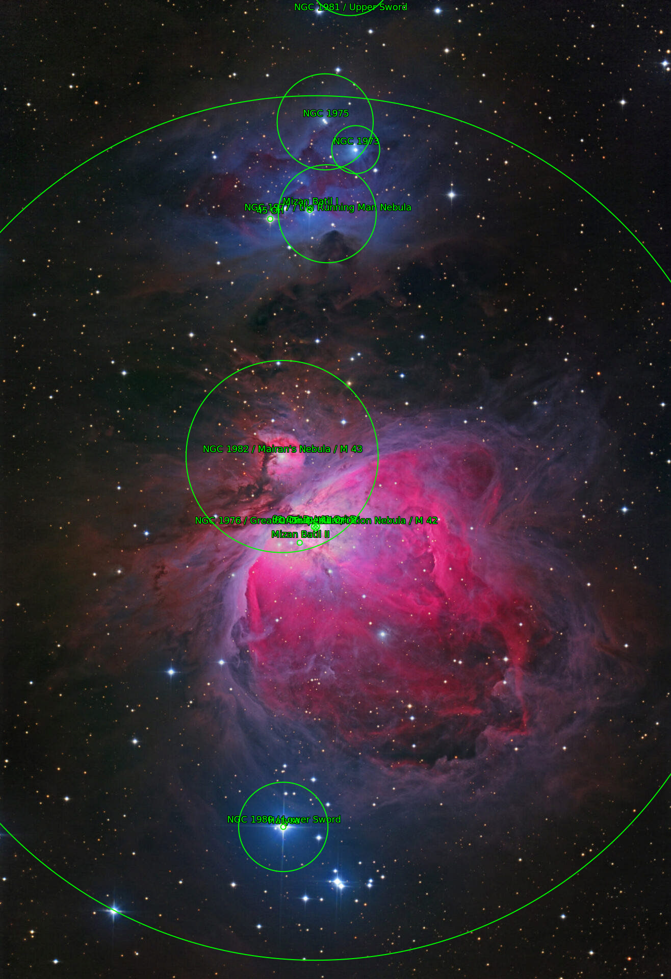 Sternkarten-Overlay (Astrometry.net)