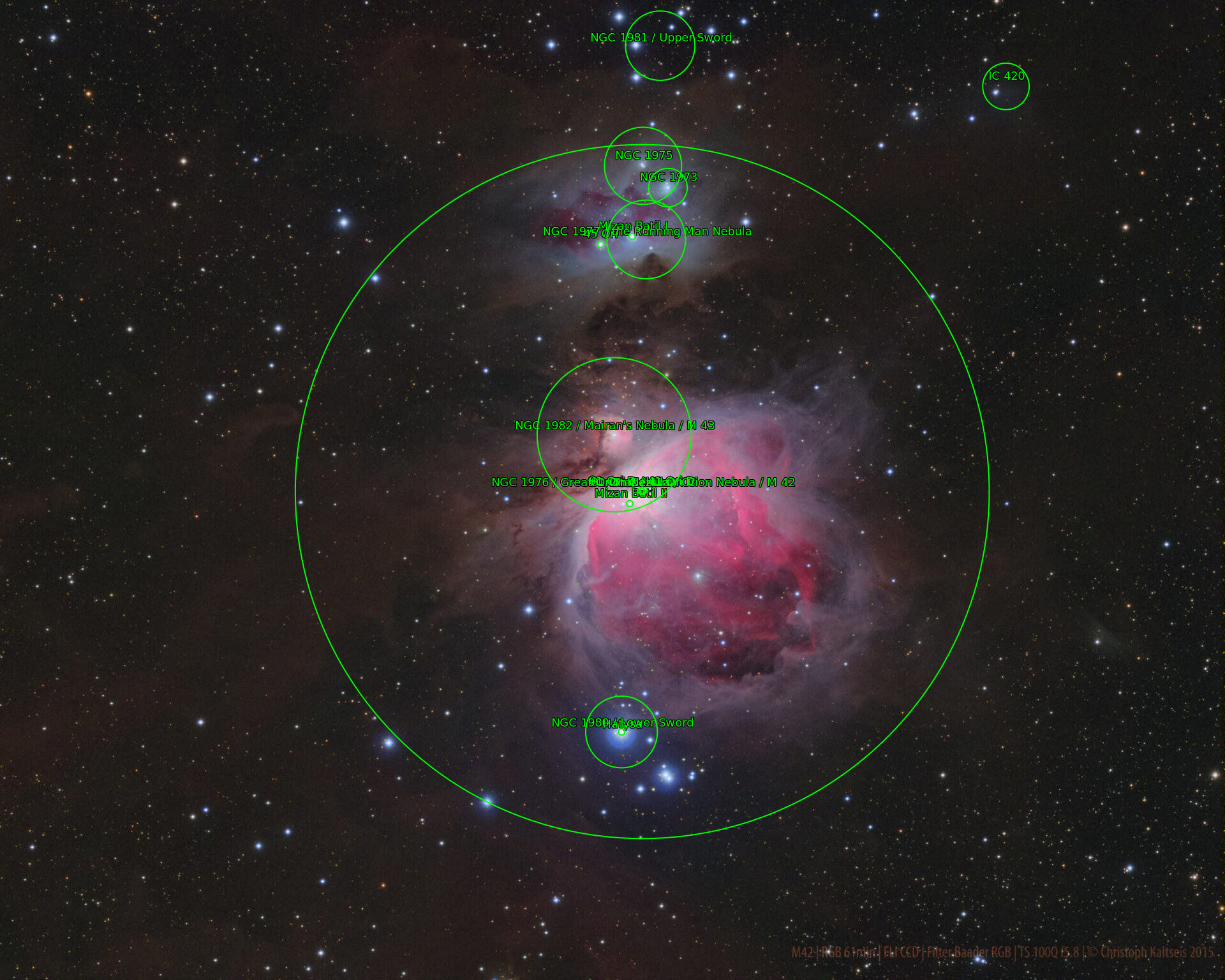 Sternkarten-Overlay (Astrometry.net)