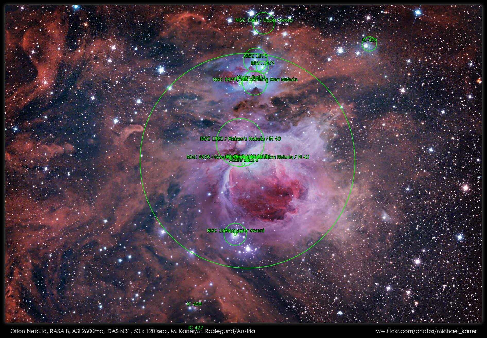 Sternkarten-Overlay (Astrometry.net)