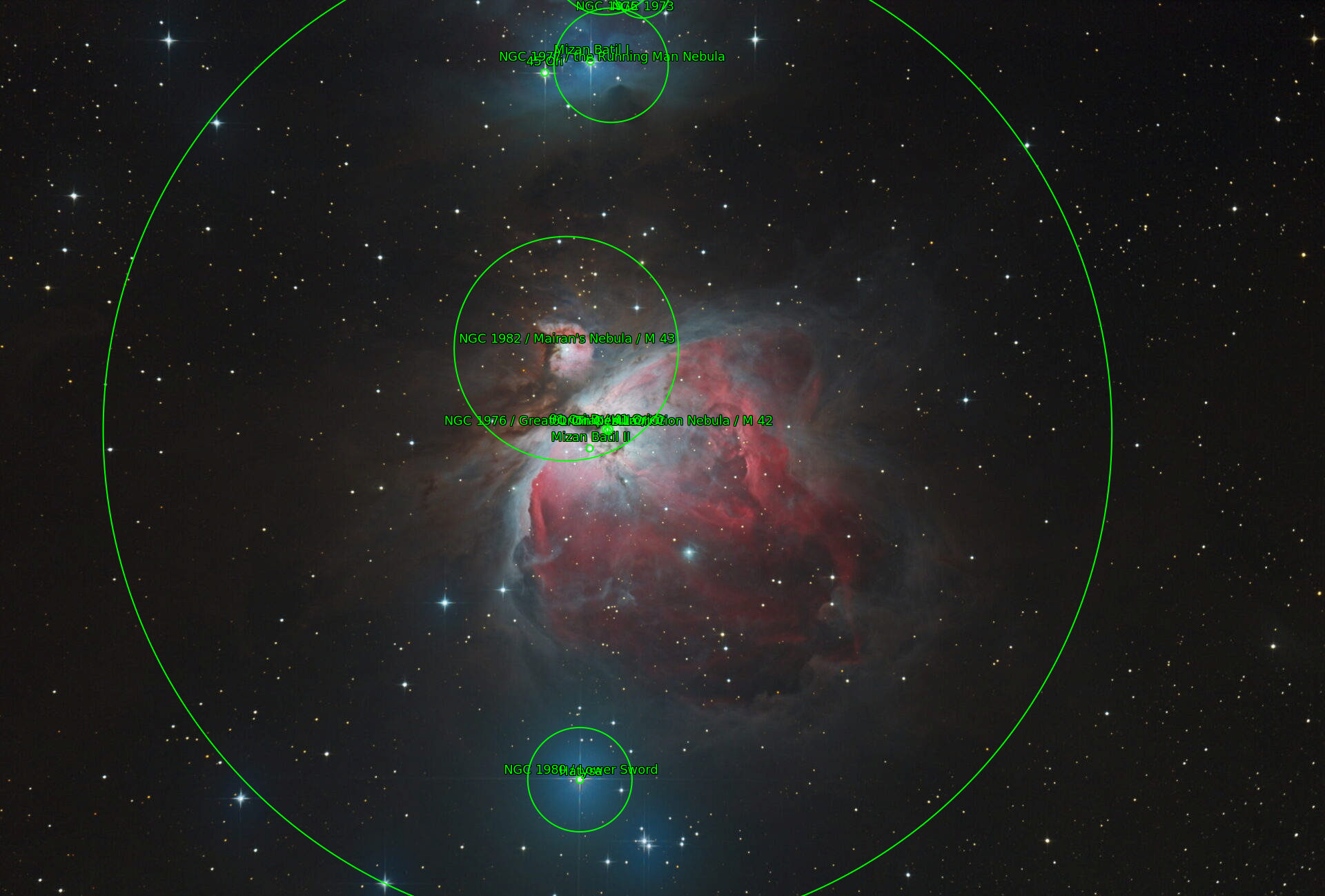 Sternkarten-Overlay (Astrometry.net)