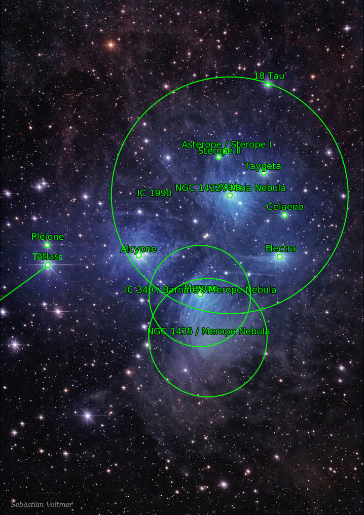 Sternkarten-Overlay (Astrometry.net)