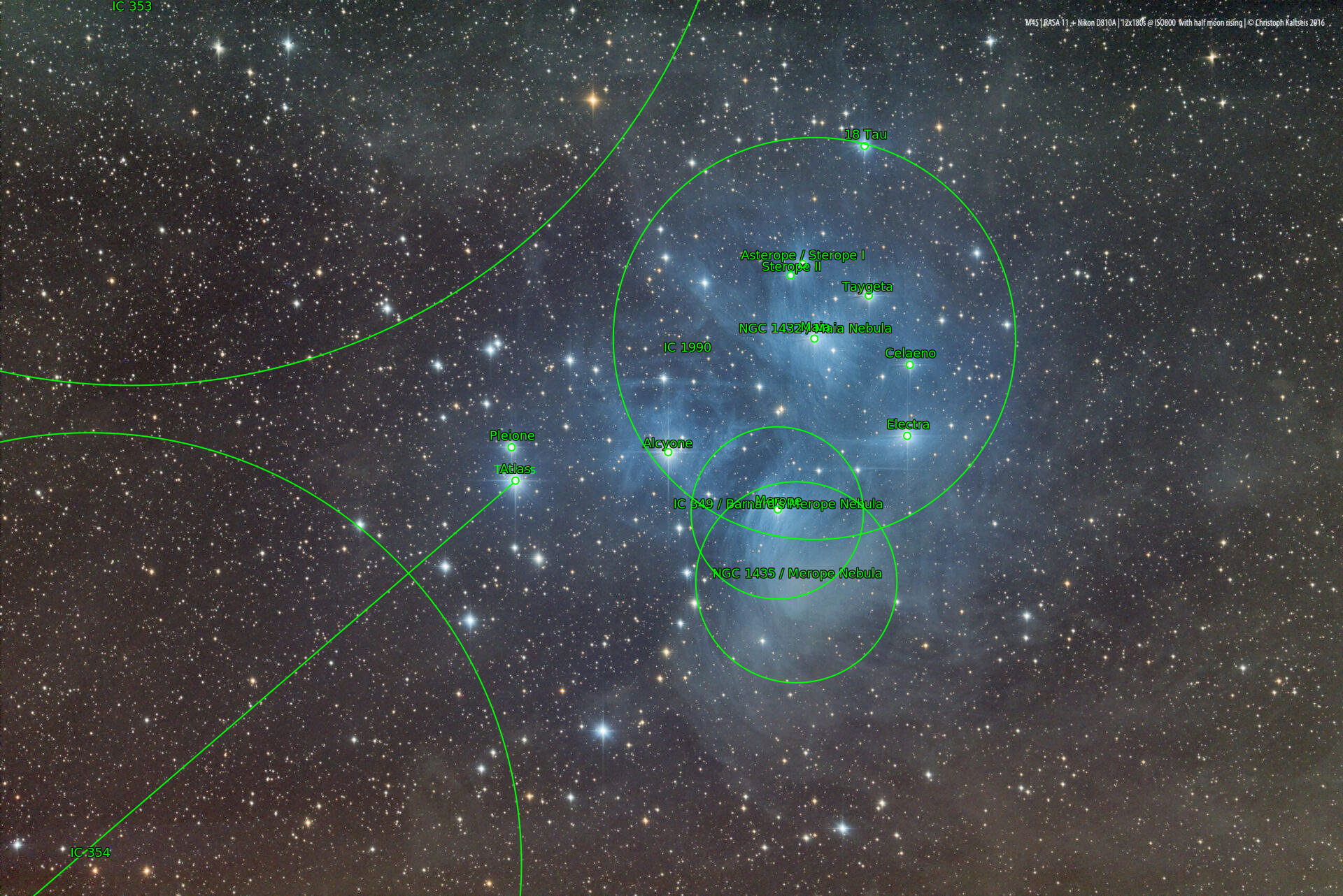 Sternkarten-Overlay (Astrometry.net)