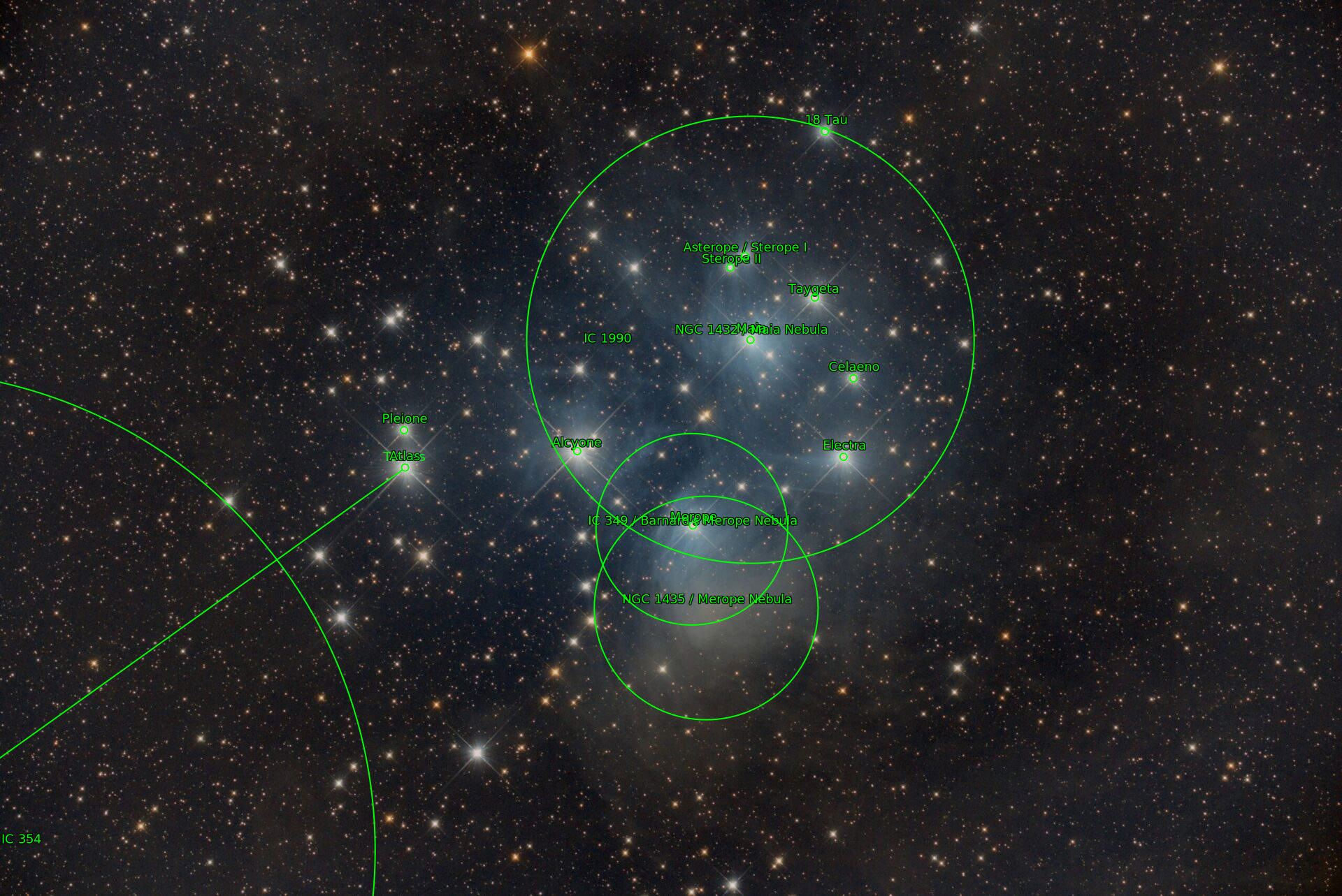 Sternkarten-Overlay (Astrometry.net)