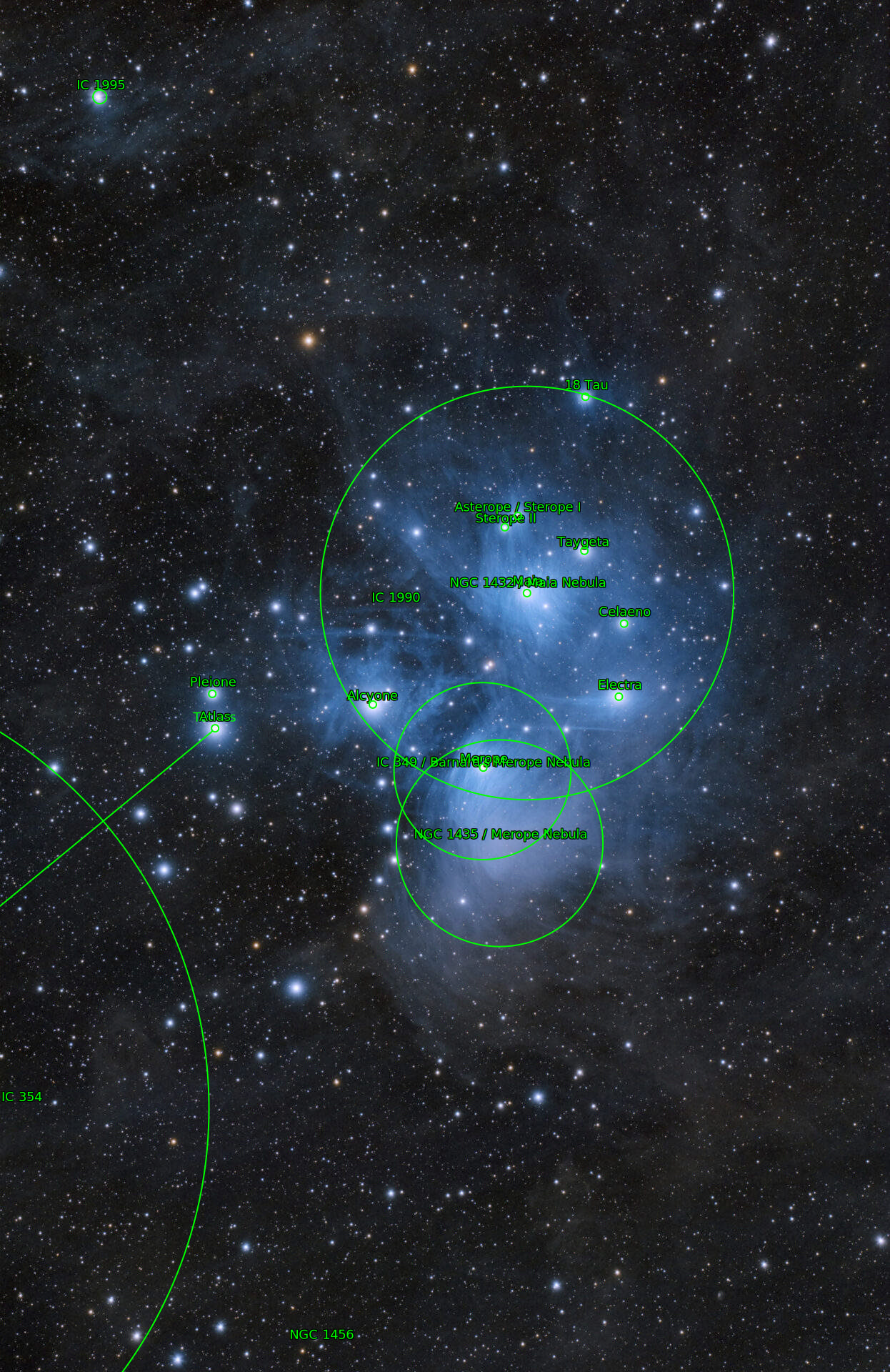 Sternkarten-Overlay (Astrometry.net)