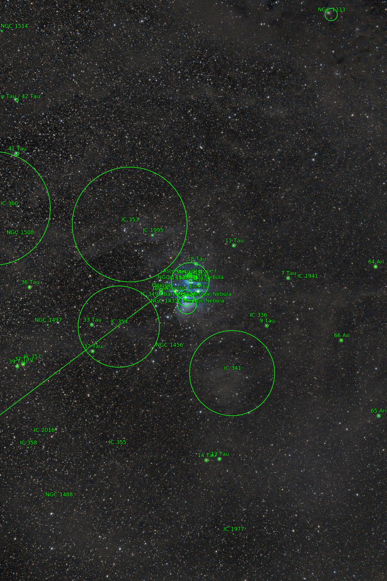 Sternkarten-Overlay (Astrometry.net)