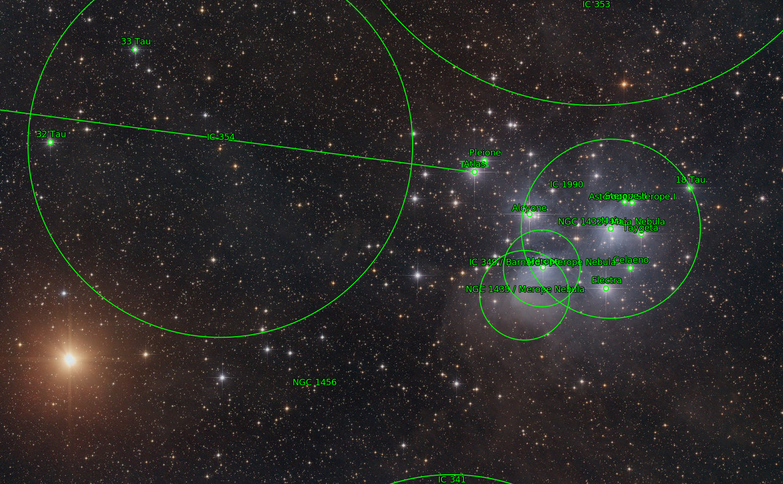 Sternkarten-Overlay (Astrometry.net)