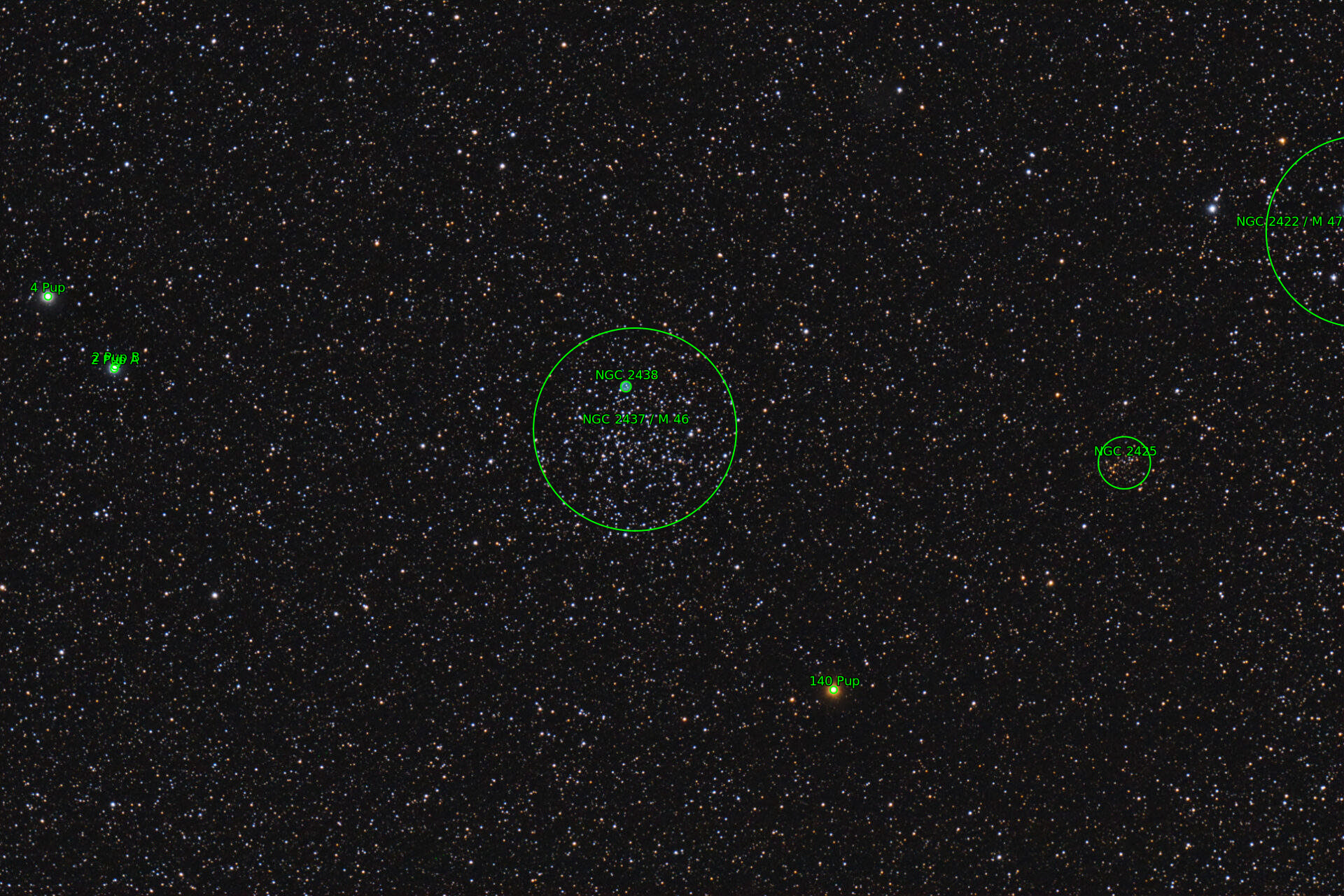 Sternkarten-Overlay (Astrometry.net)