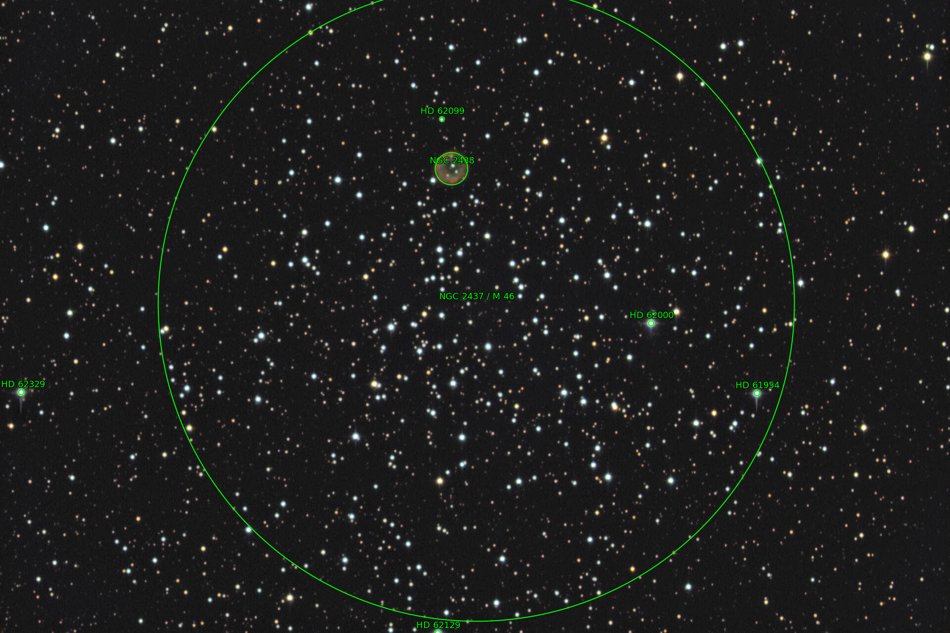 Sternkarten-Overlay (Astrometry.net)
