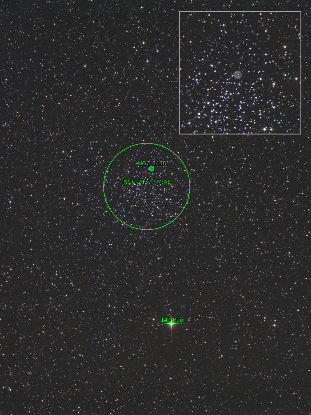 Sternkarten-Overlay (Astrometry.net)