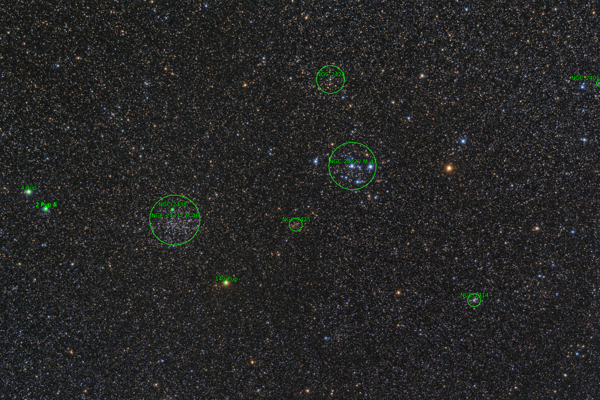 Sternkarten-Overlay (Astrometry.net)