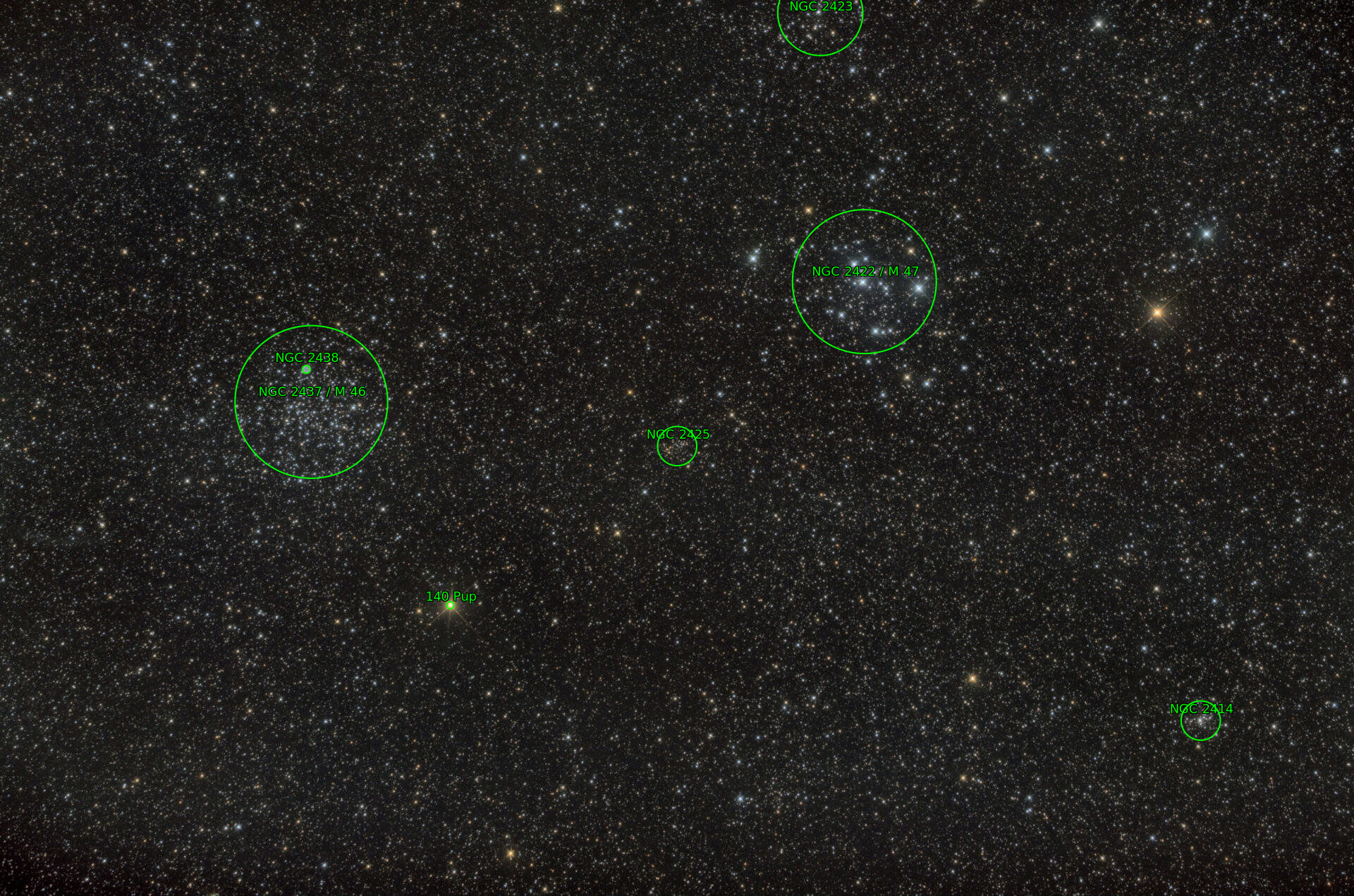 Sternkarten-Overlay (Astrometry.net)