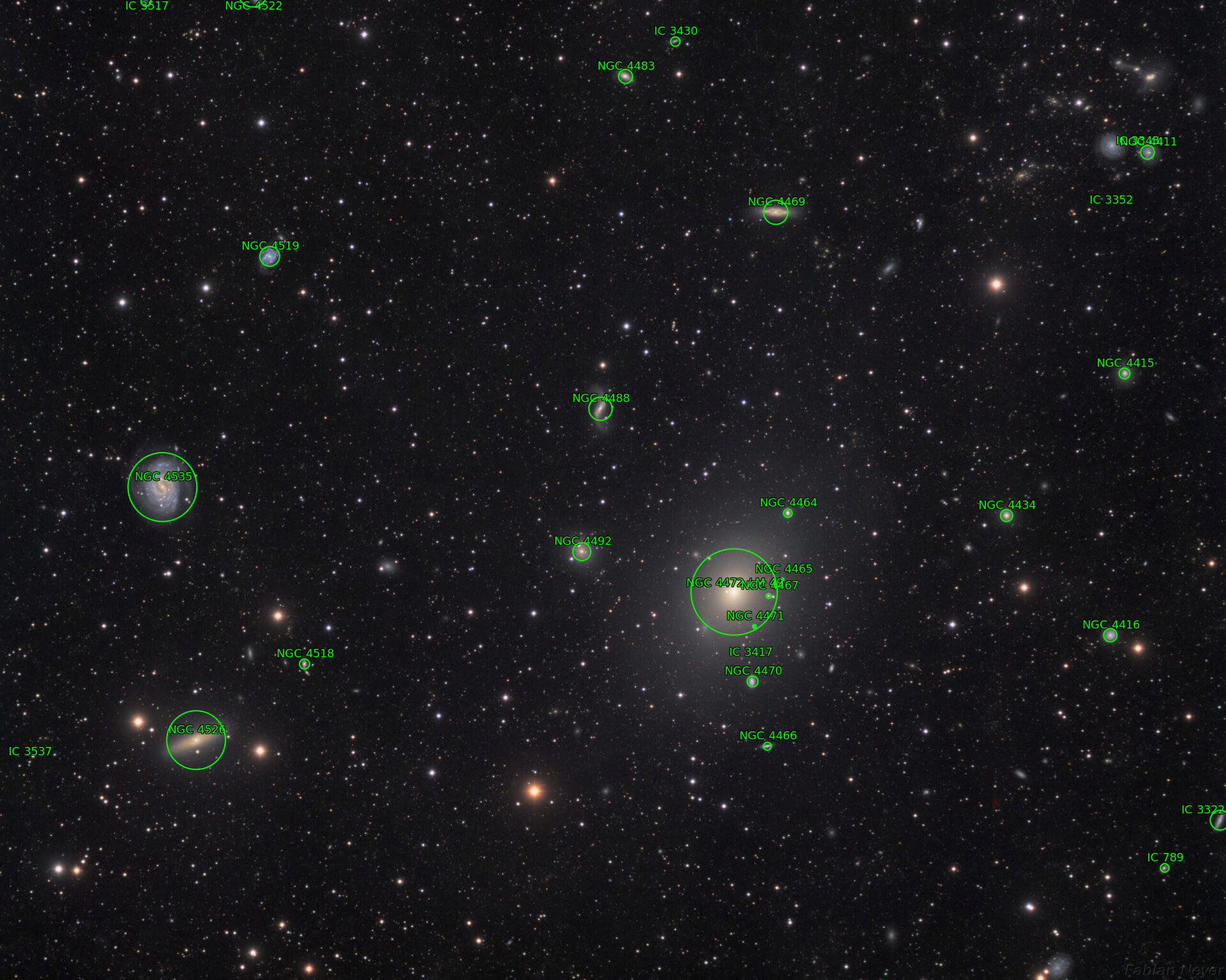 Sternkarten-Overlay (Astrometry.net)