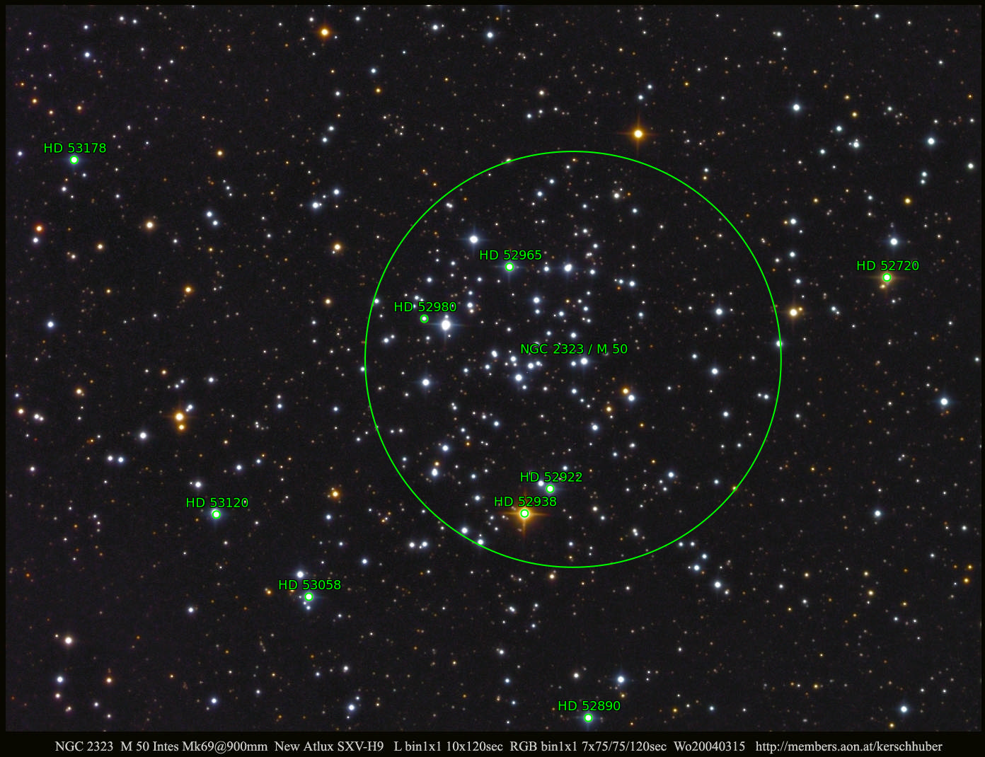 Sternkarten-Overlay (Astrometry.net)