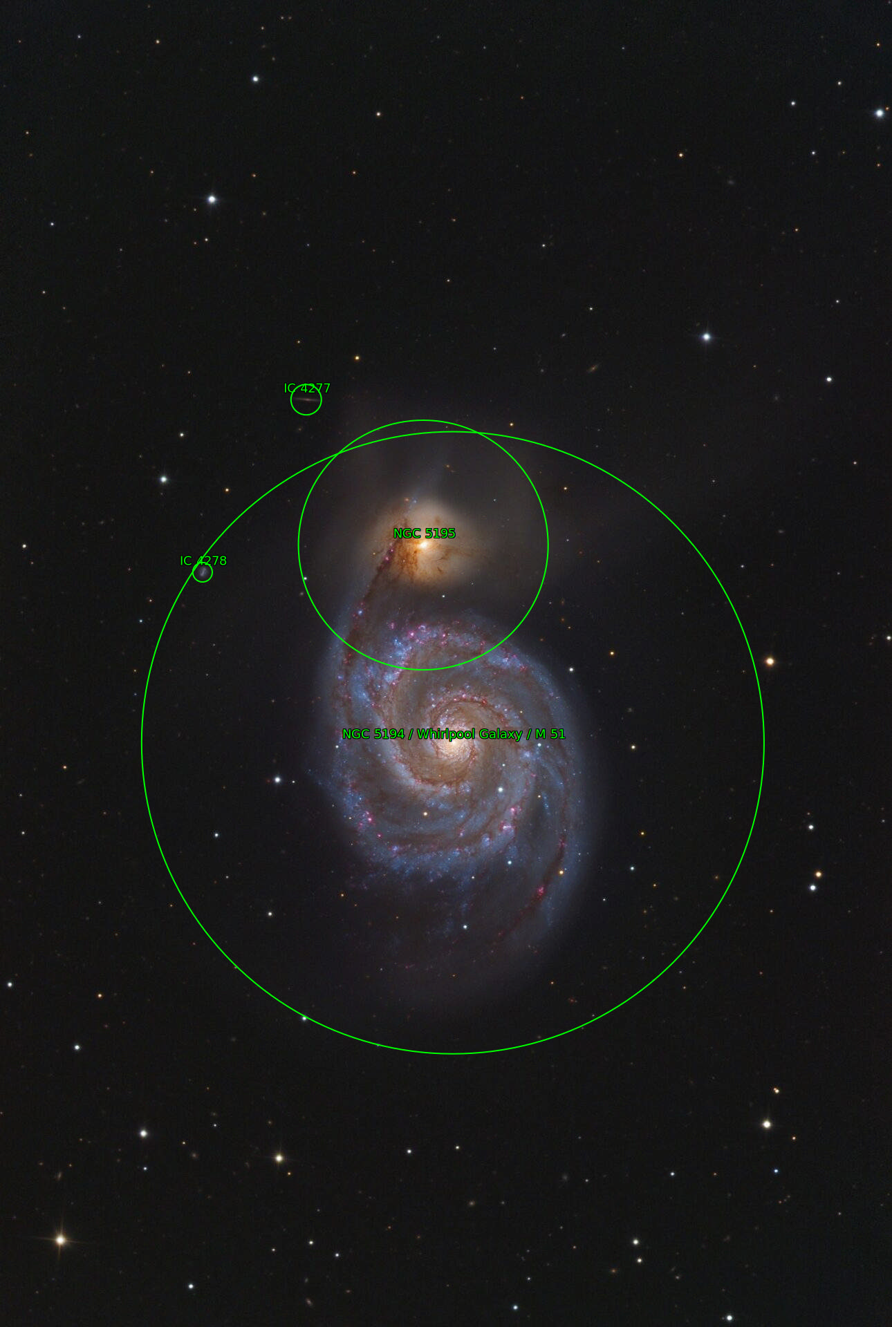 Sternkarten-Overlay (Astrometry.net)