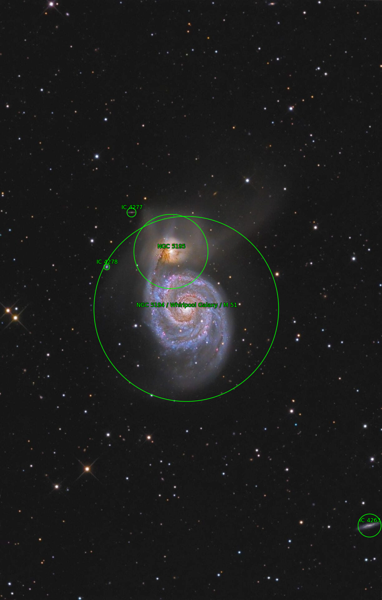 Sternkarten-Overlay (Astrometry.net)