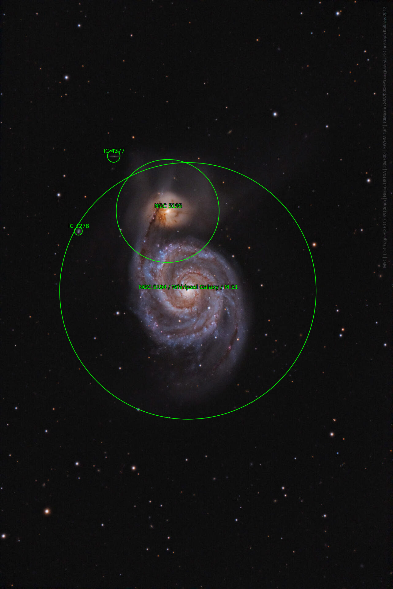Sternkarten-Overlay (Astrometry.net)