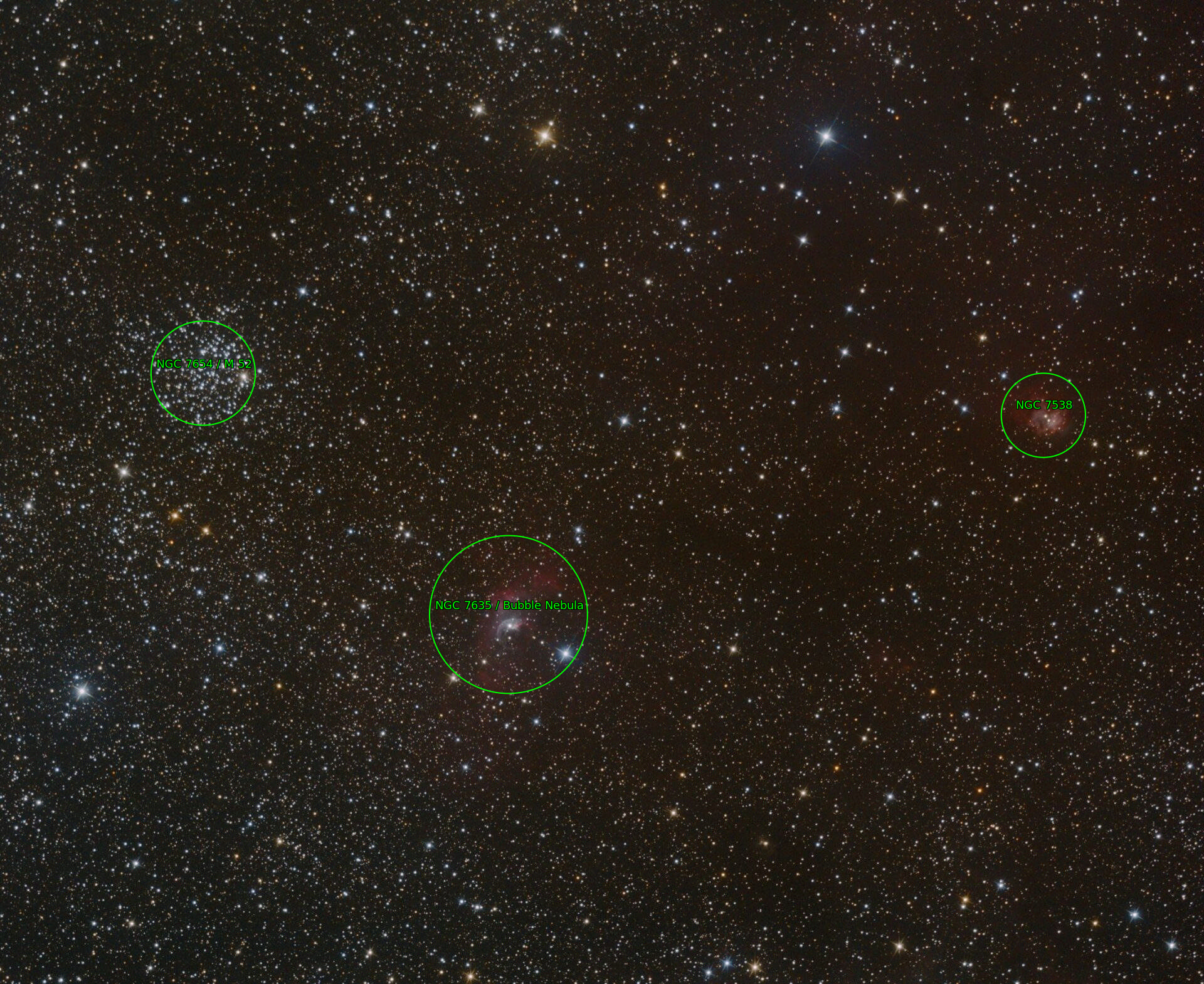 Sternkarten-Overlay (Astrometry.net)