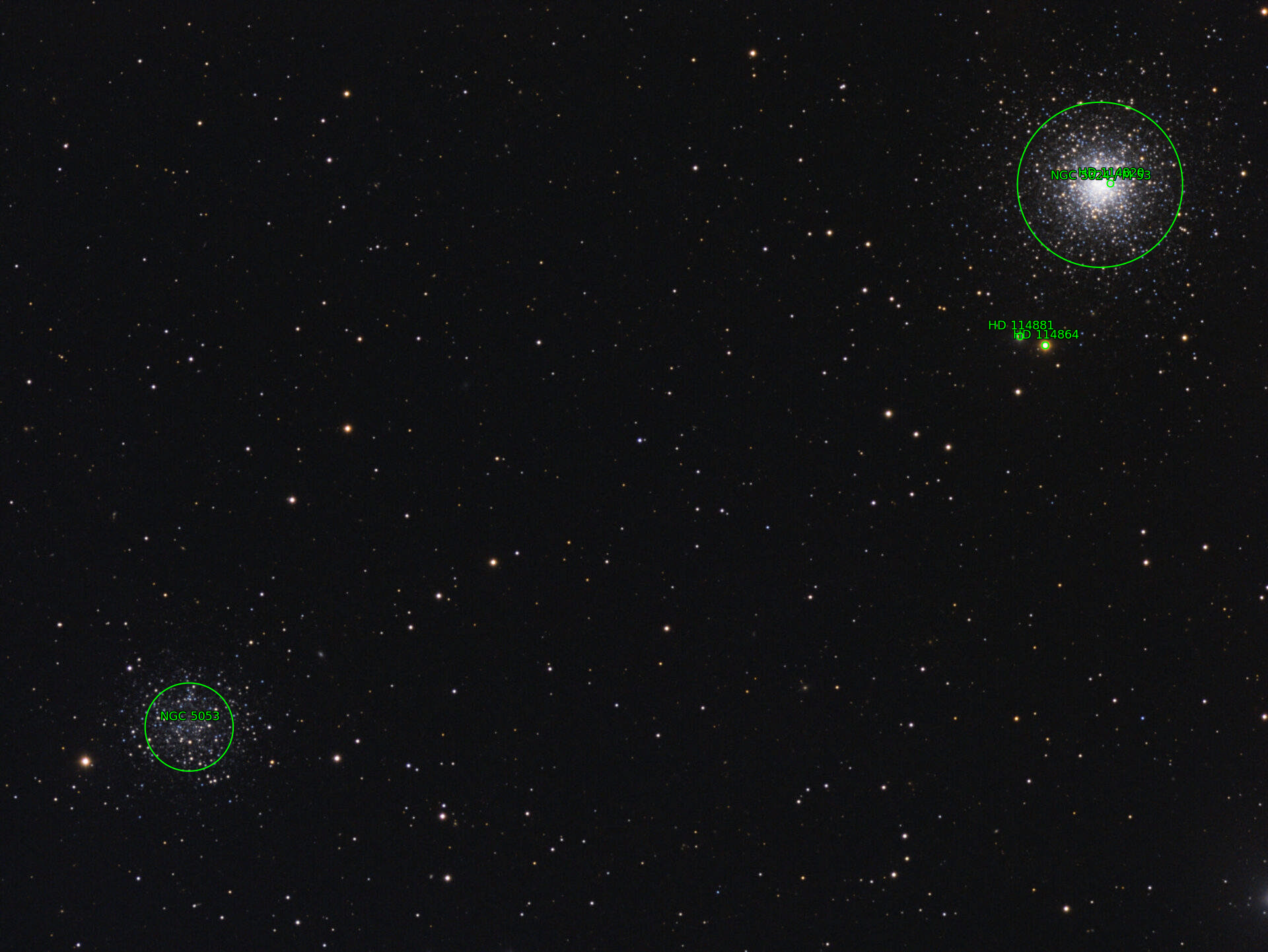 Sternkarten-Overlay (Astrometry.net)