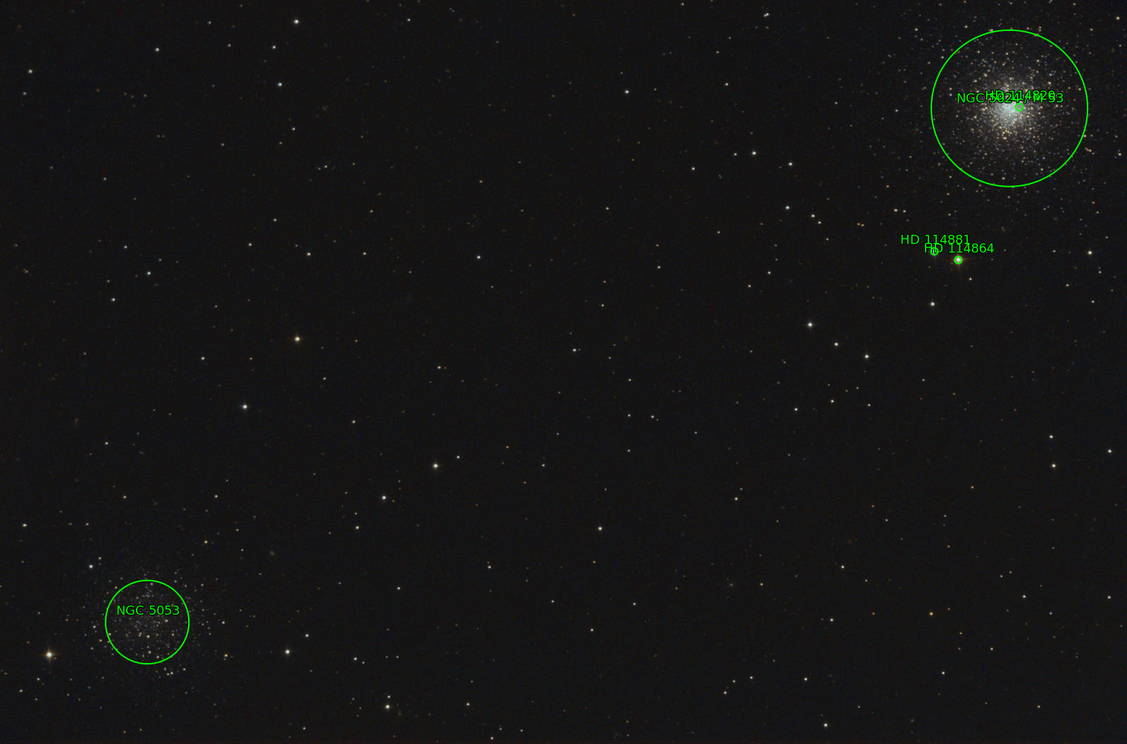 Sternkarten-Overlay (Astrometry.net)