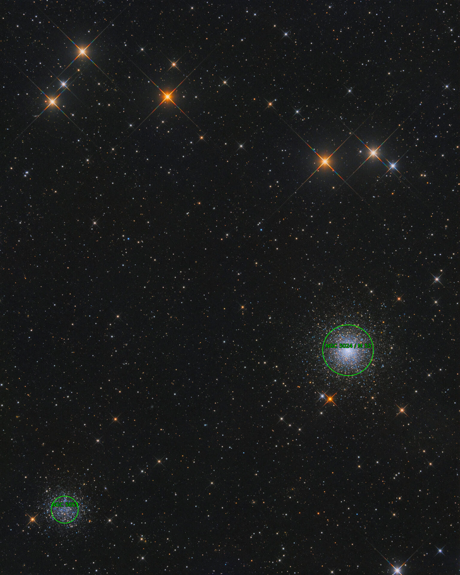 Sternkarten-Overlay (Astrometry.net)