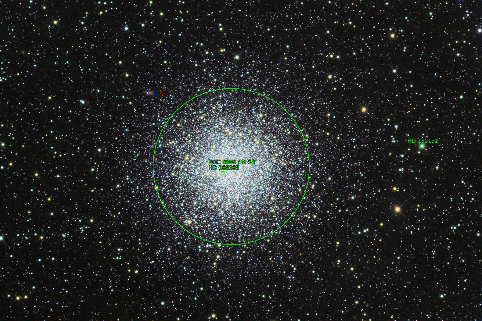 Sternkarten-Overlay (Astrometry.net)