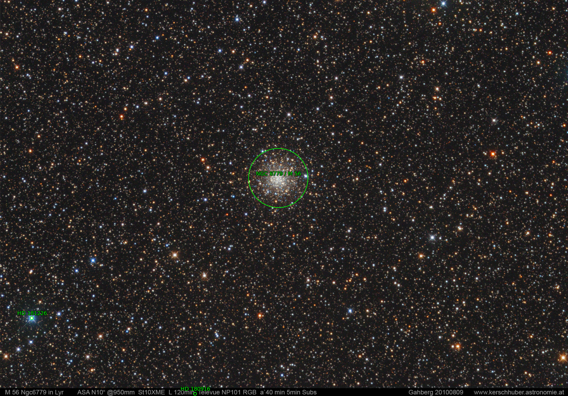 Sternkarten-Overlay (Astrometry.net)