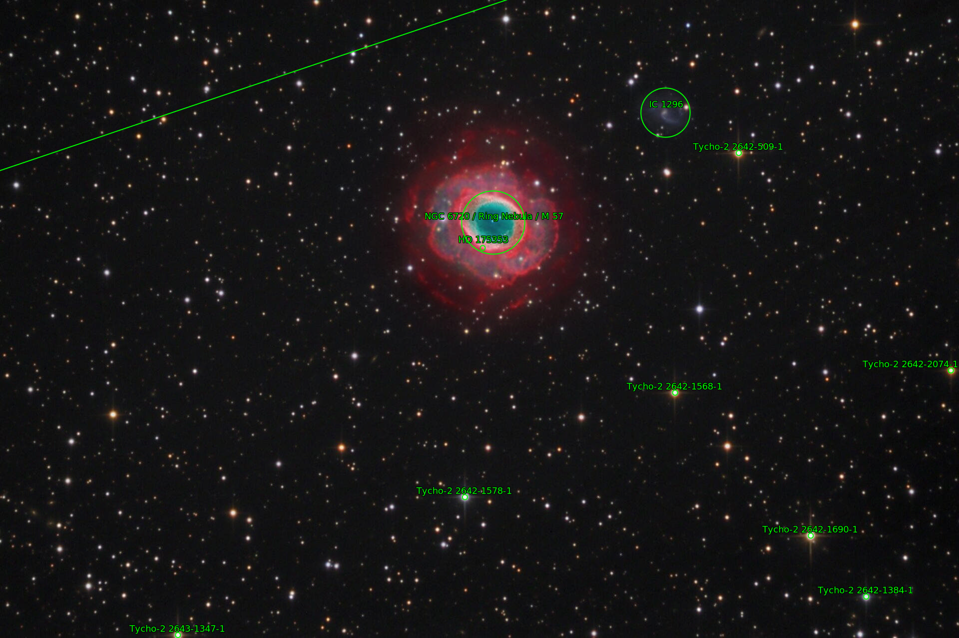 Sternkarten-Overlay (Astrometry.net)