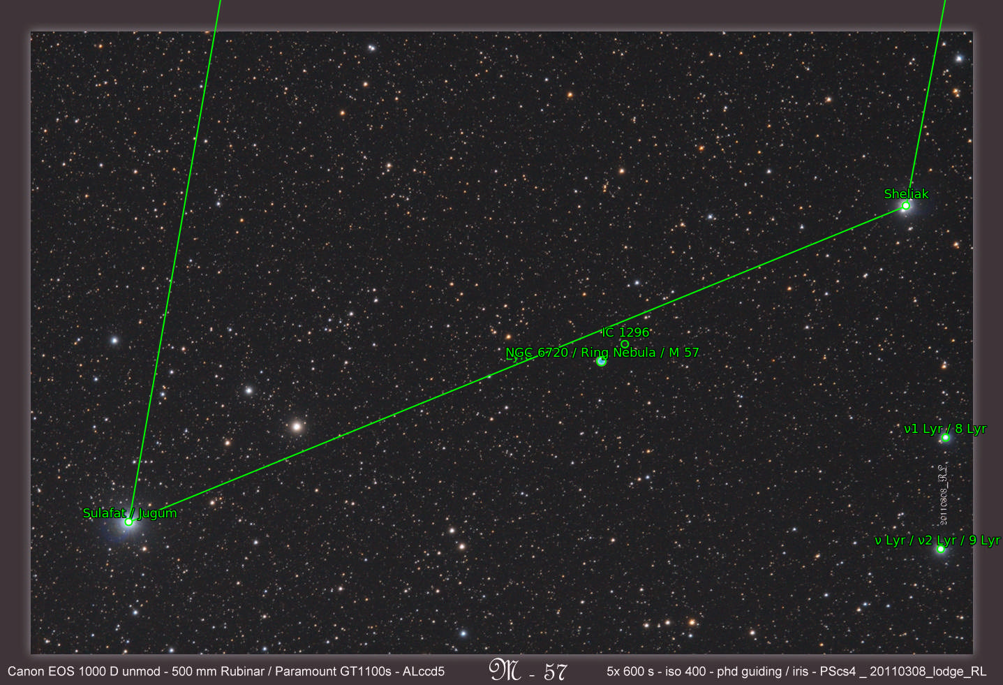 Sternkarten-Overlay (Astrometry.net)