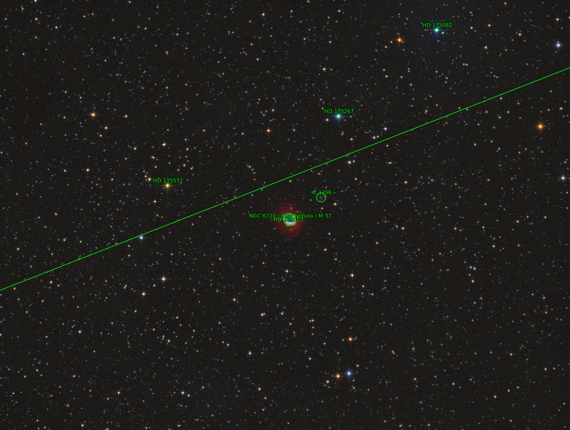 Sternkarten-Overlay (Astrometry.net)