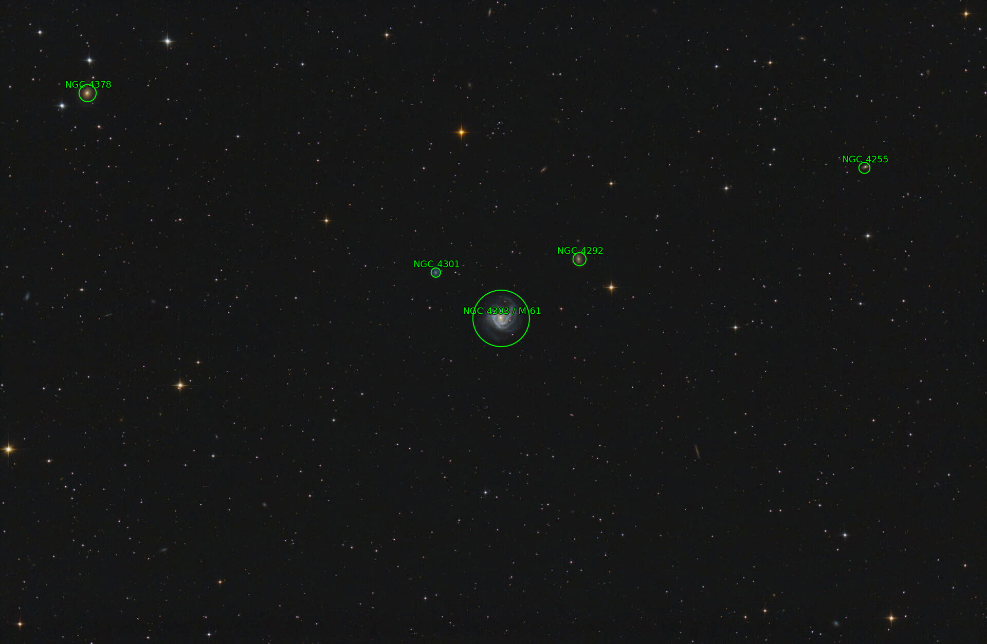 Sternkarten-Overlay (Astrometry.net)