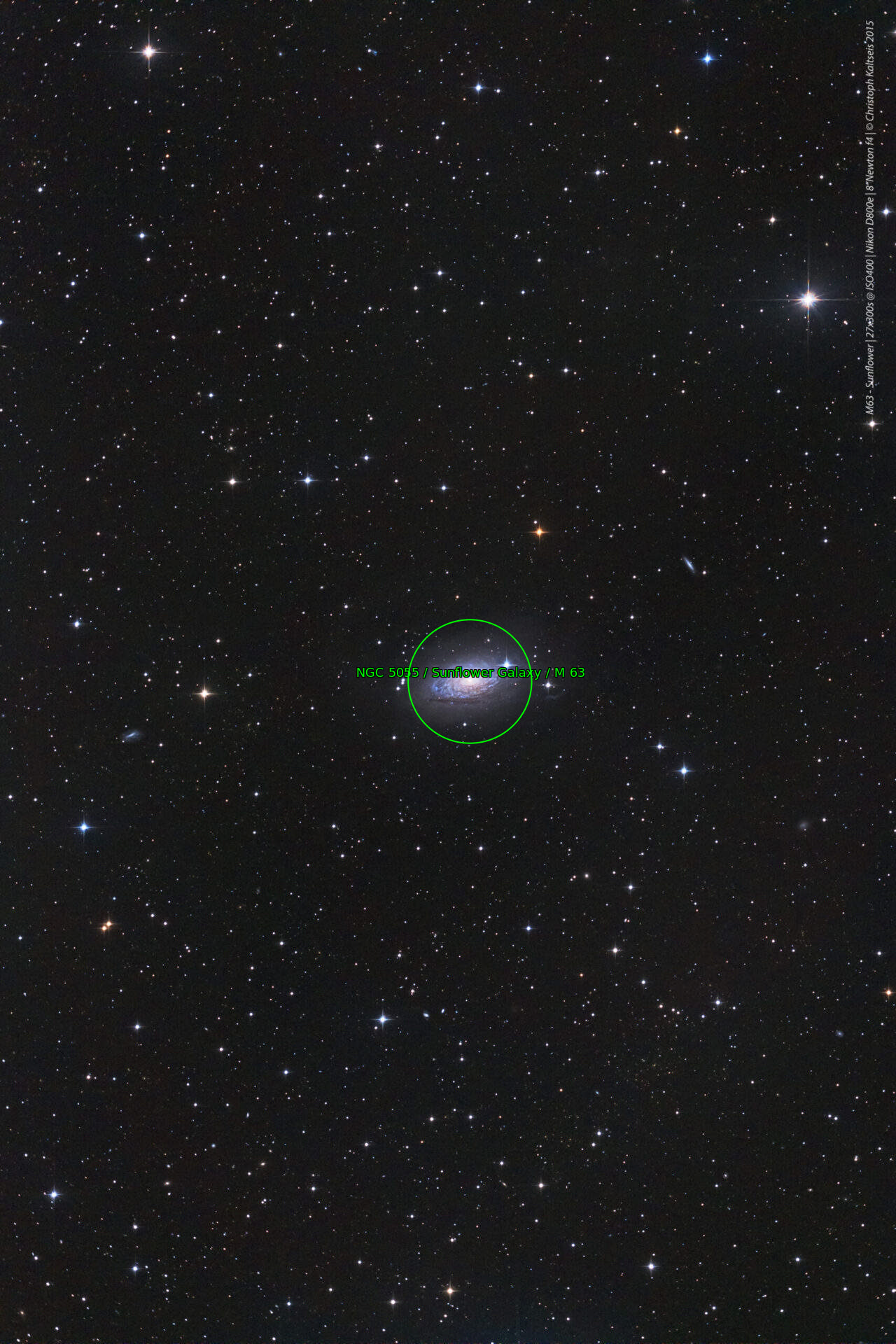 Sternkarten-Overlay (Astrometry.net)