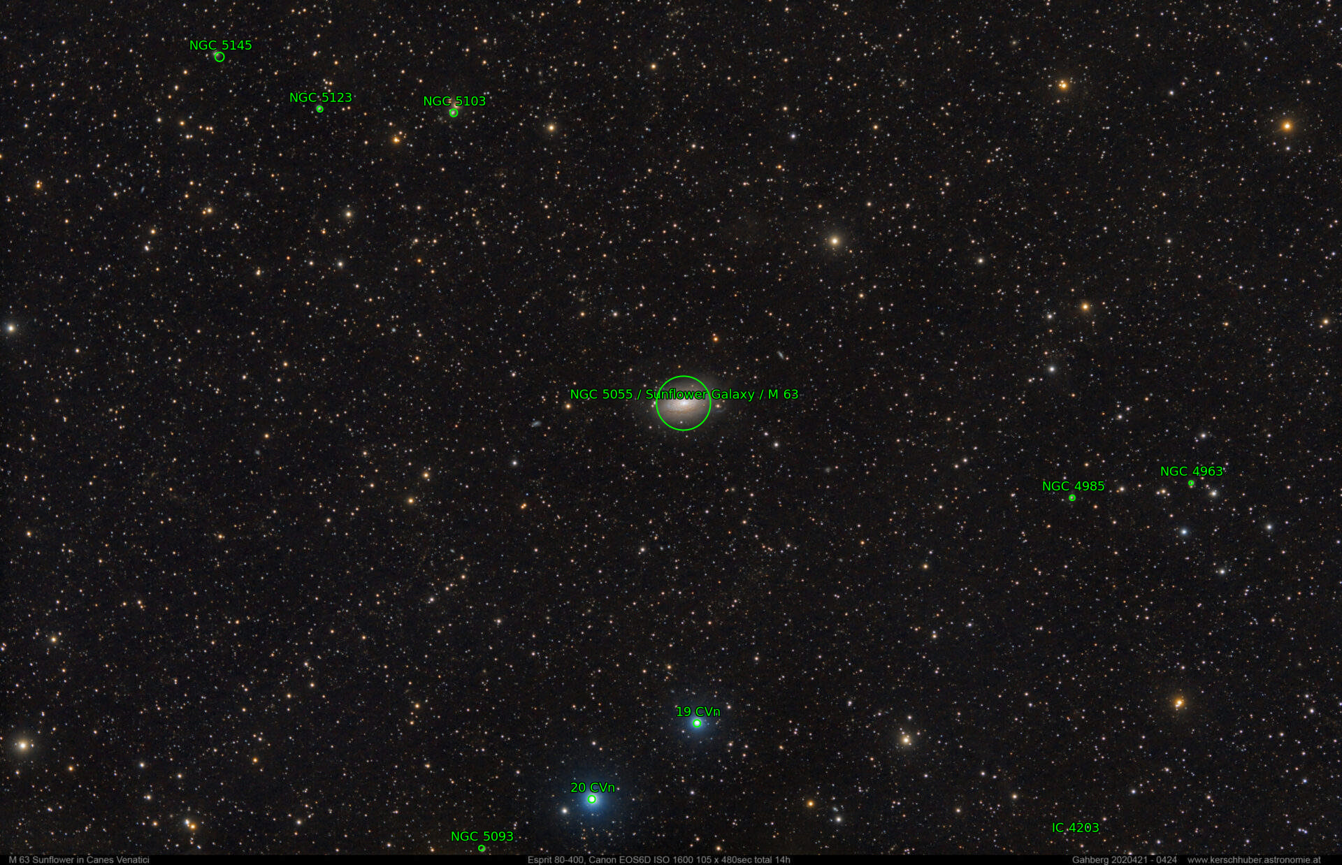 Sternkarten-Overlay (Astrometry.net)