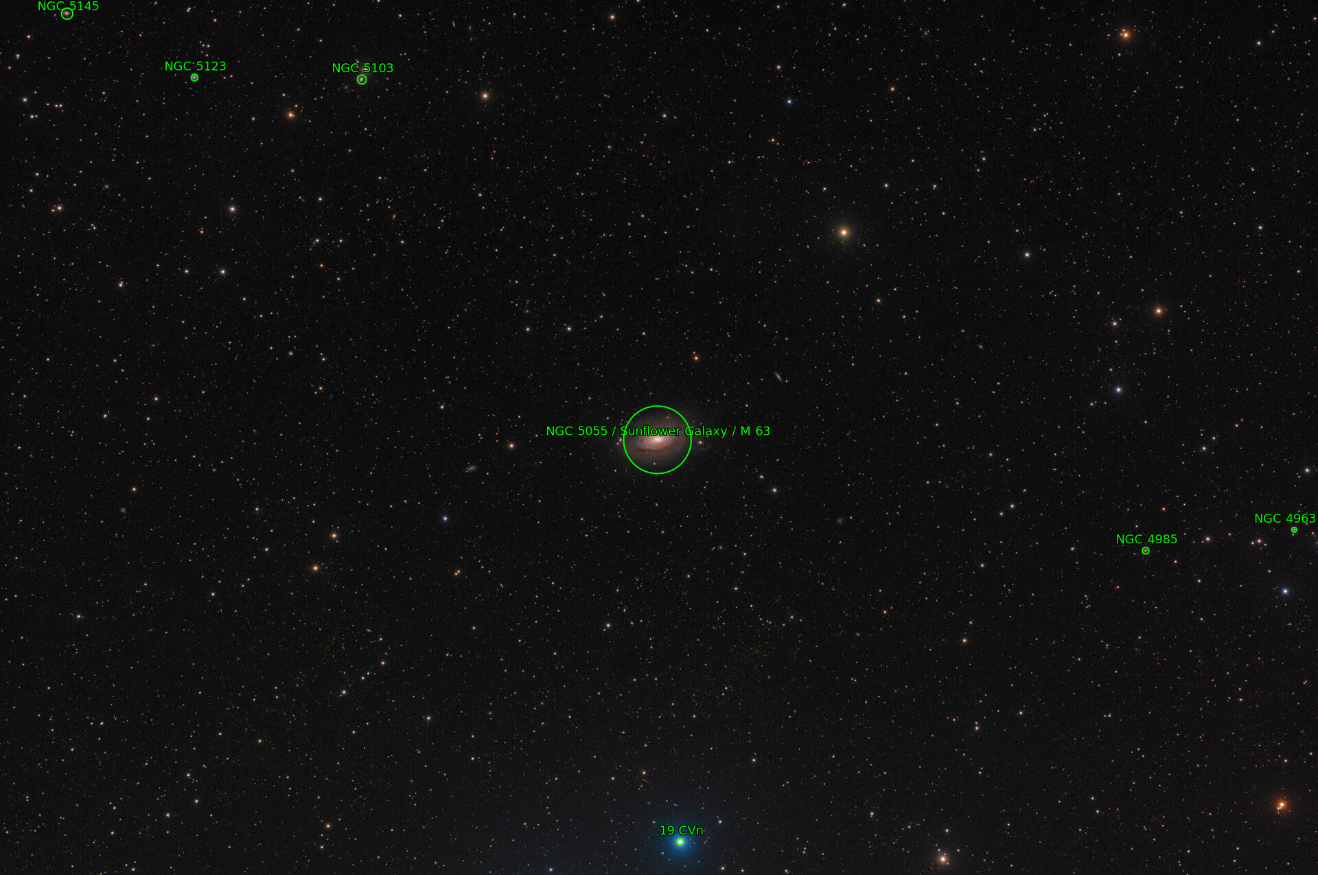 Sternkarten-Overlay (Astrometry.net)