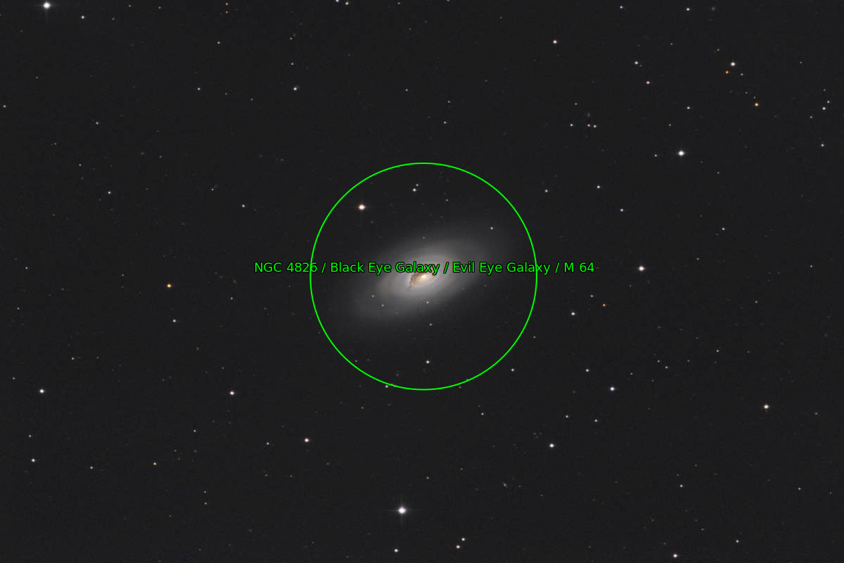 Sternkarten-Overlay (Astrometry.net)