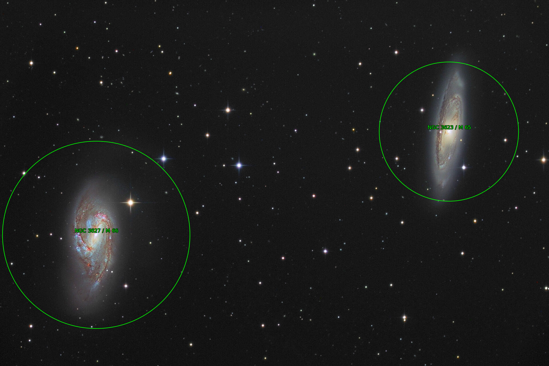 Sternkarten-Overlay (Astrometry.net)