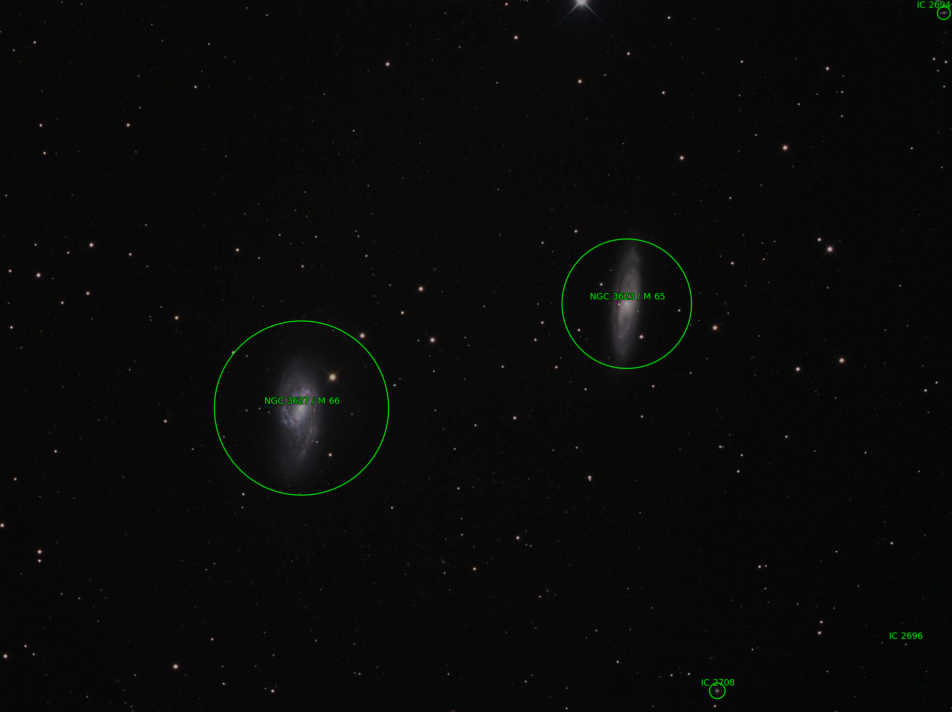 Sternkarten-Overlay (Astrometry.net)