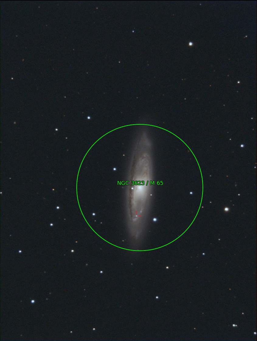 Sternkarten-Overlay (Astrometry.net)