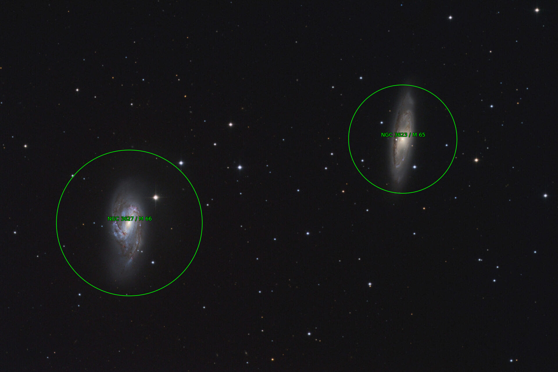 Sternkarten-Overlay (Astrometry.net)