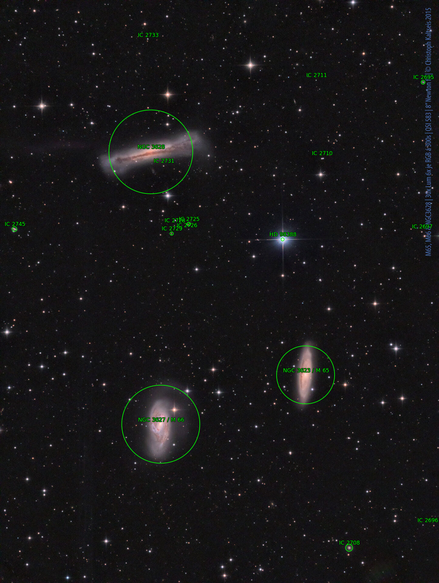 Sternkarten-Overlay (Astrometry.net)