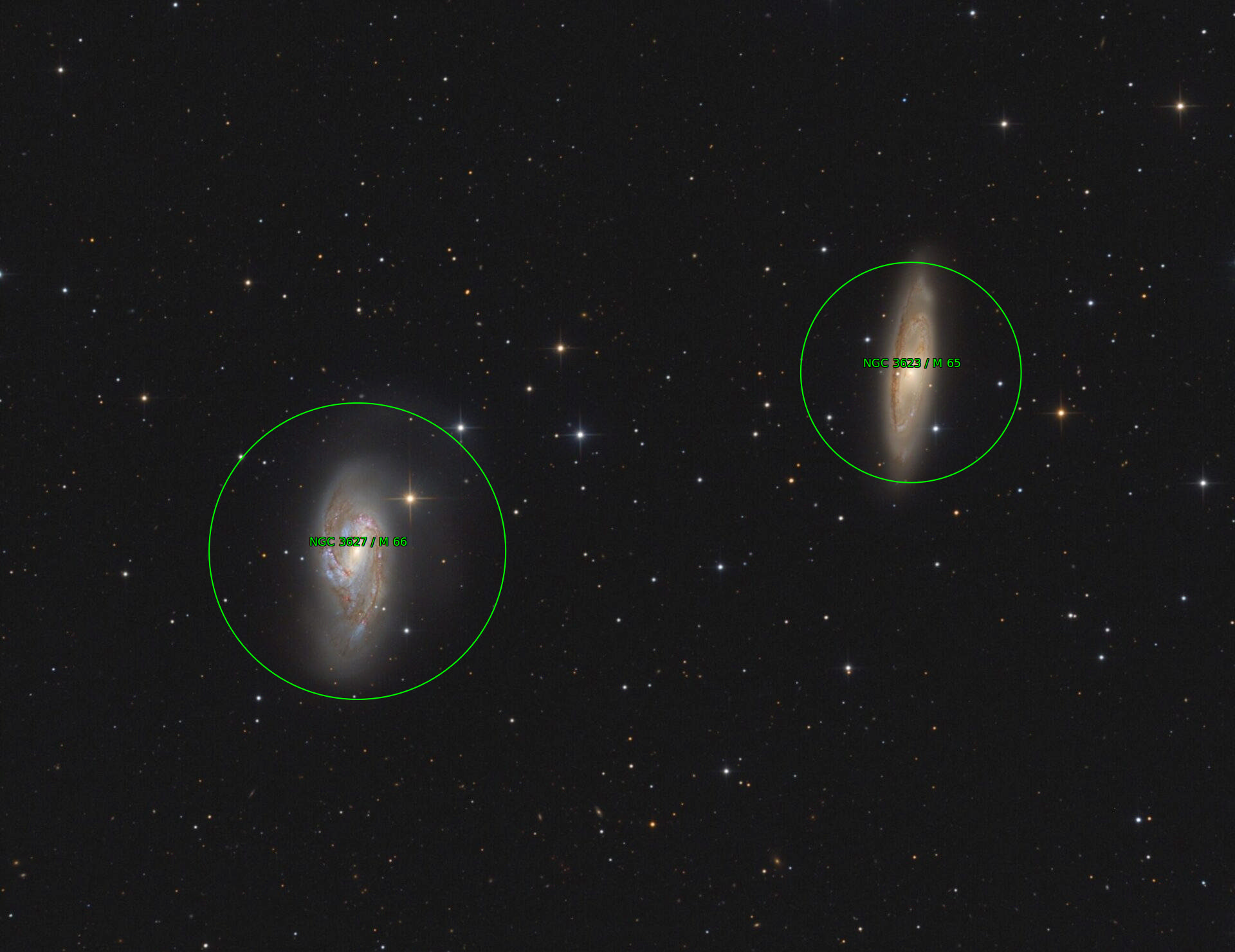 Sternkarten-Overlay (Astrometry.net)