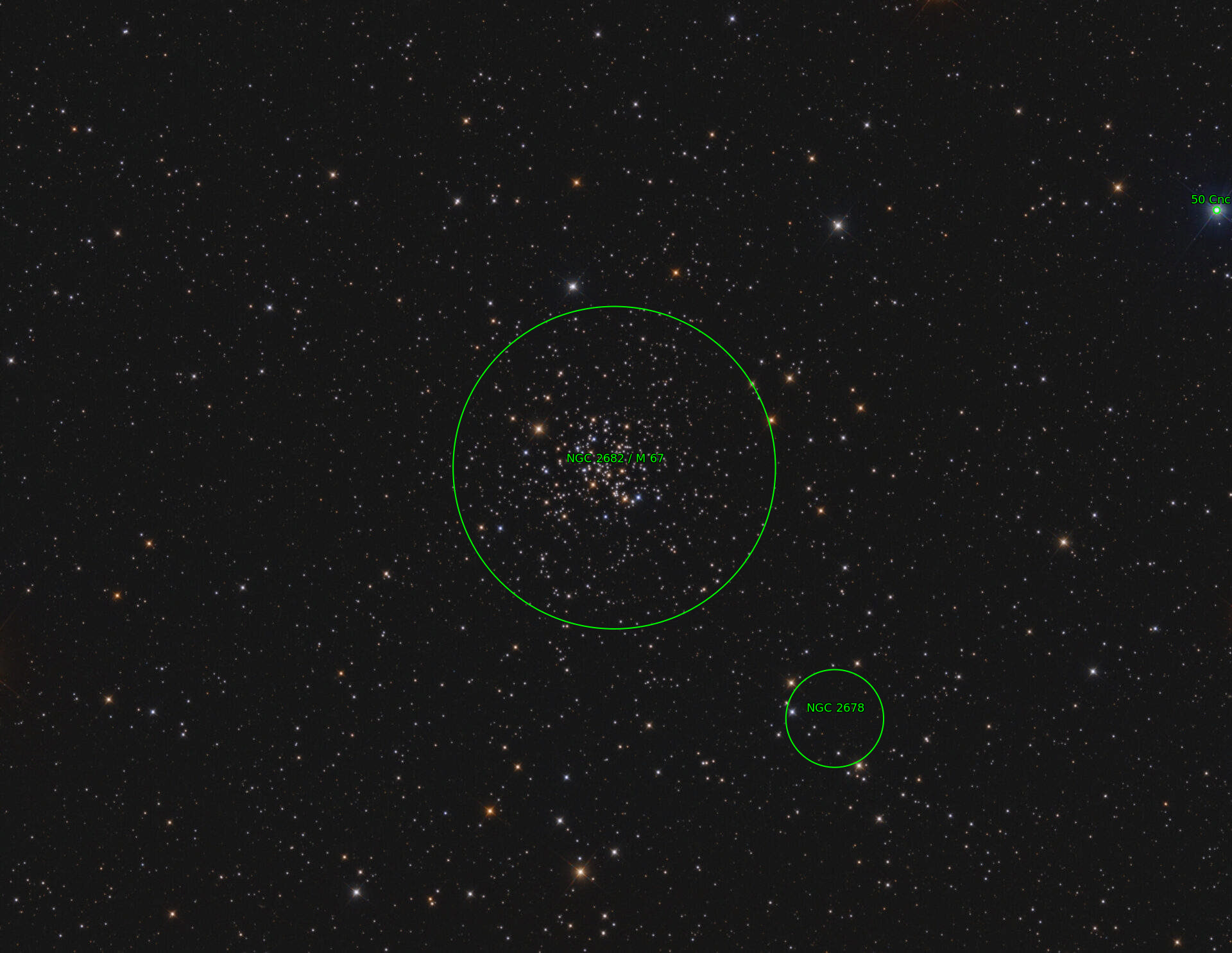 Sternkarten-Overlay (Astrometry.net)