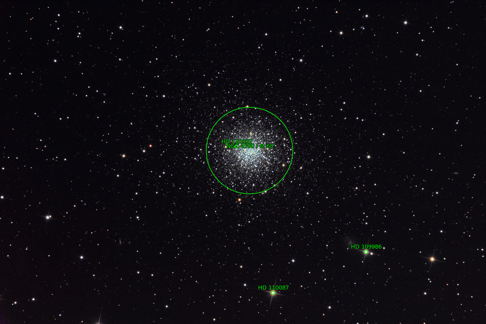 Sternkarten-Overlay (Astrometry.net)