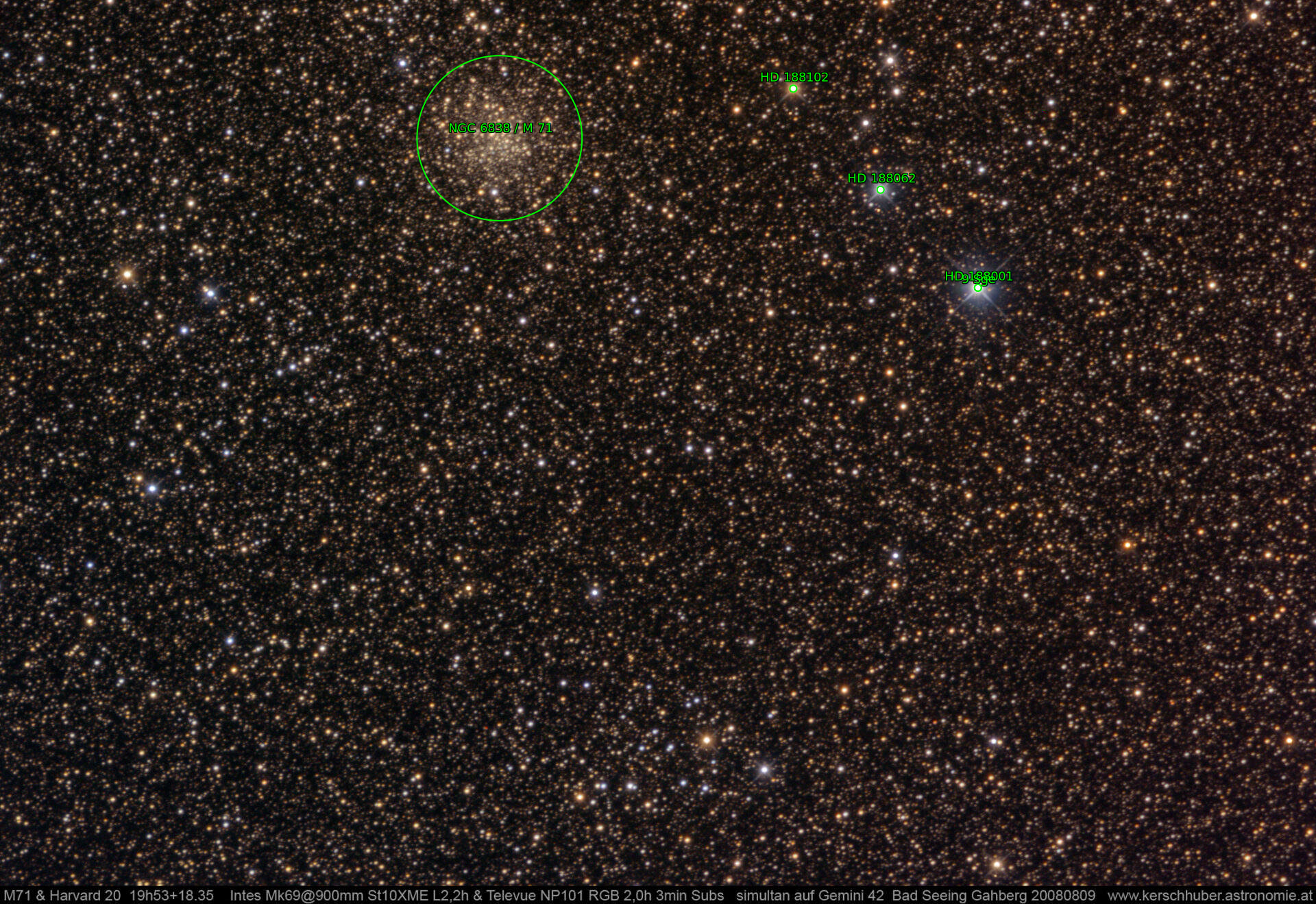 Sternkarten-Overlay (Astrometry.net)