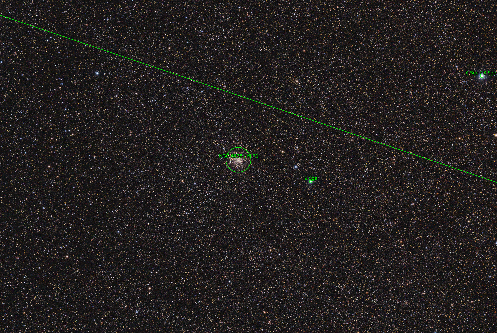 Sternkarten-Overlay (Astrometry.net)
