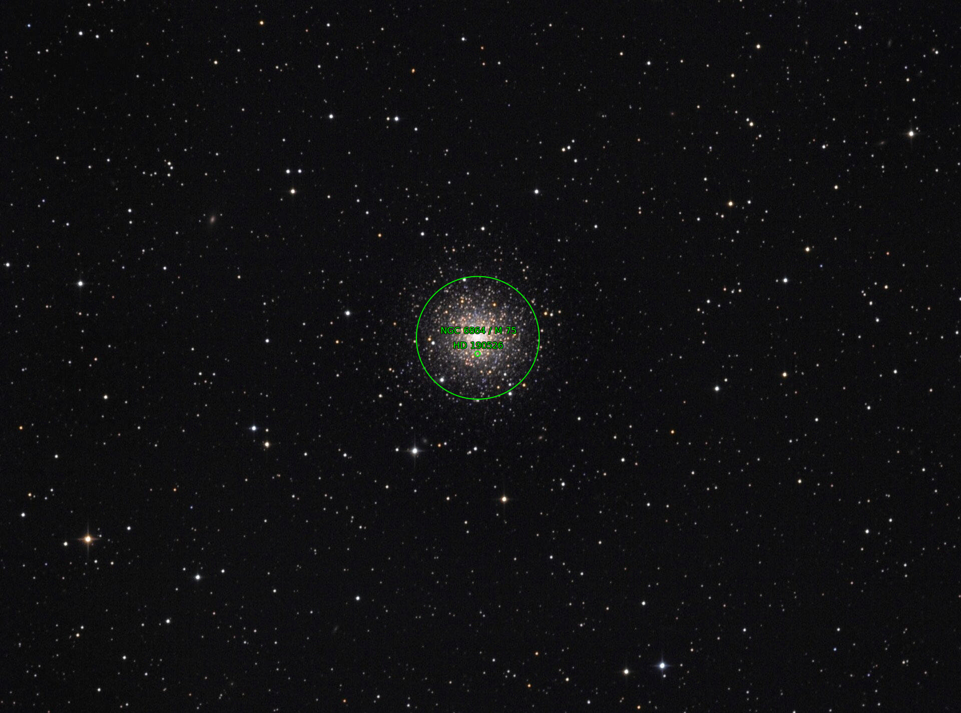 Sternkarten-Overlay (Astrometry.net)