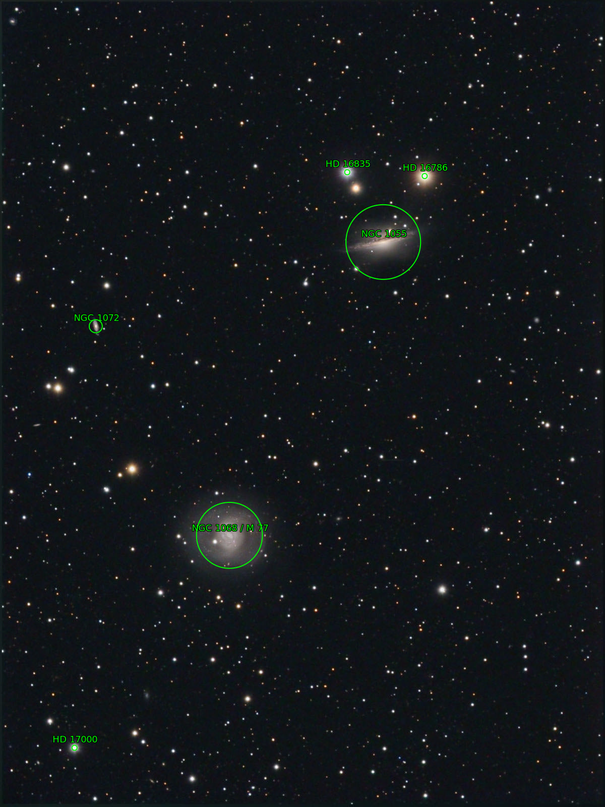 Sternkarten-Overlay (Astrometry.net)