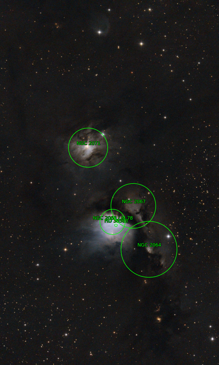 Sternkarten-Overlay (Astrometry.net)
