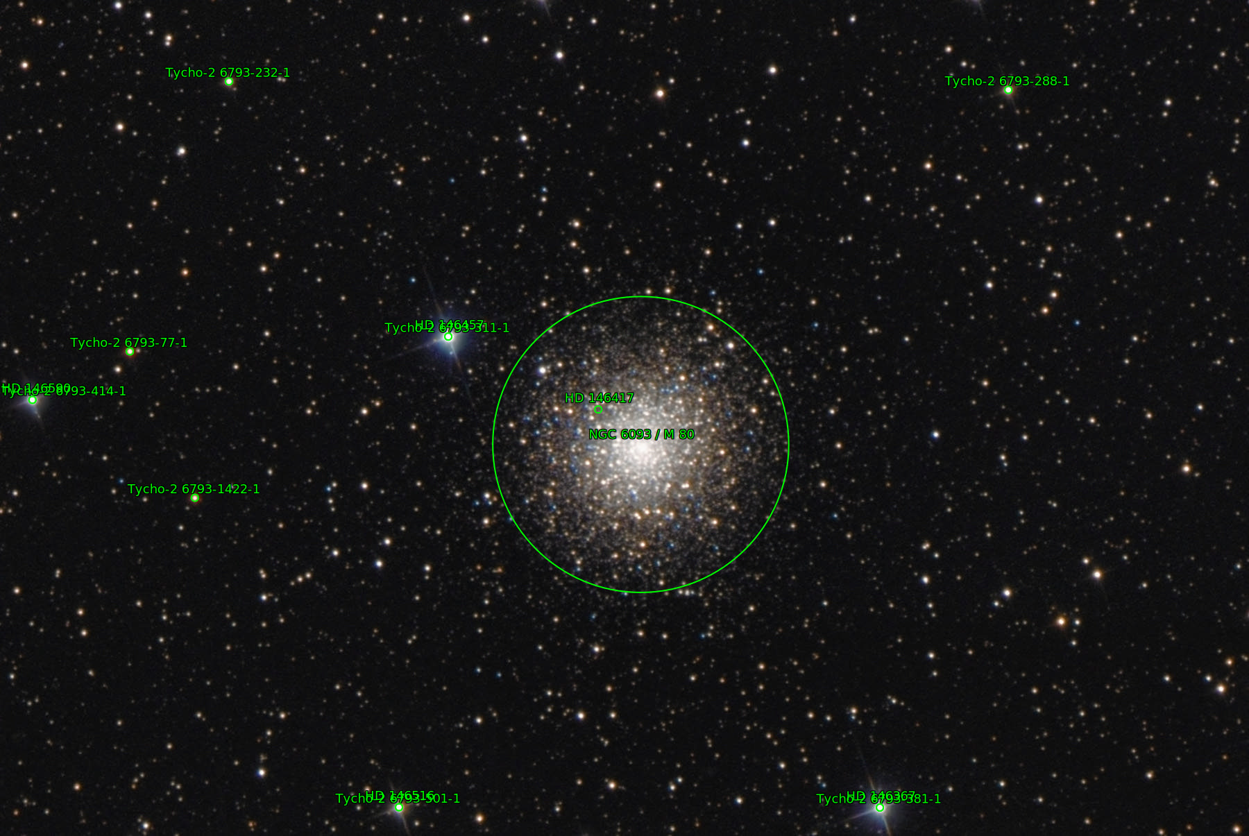 Sternkarten-Overlay (Astrometry.net)